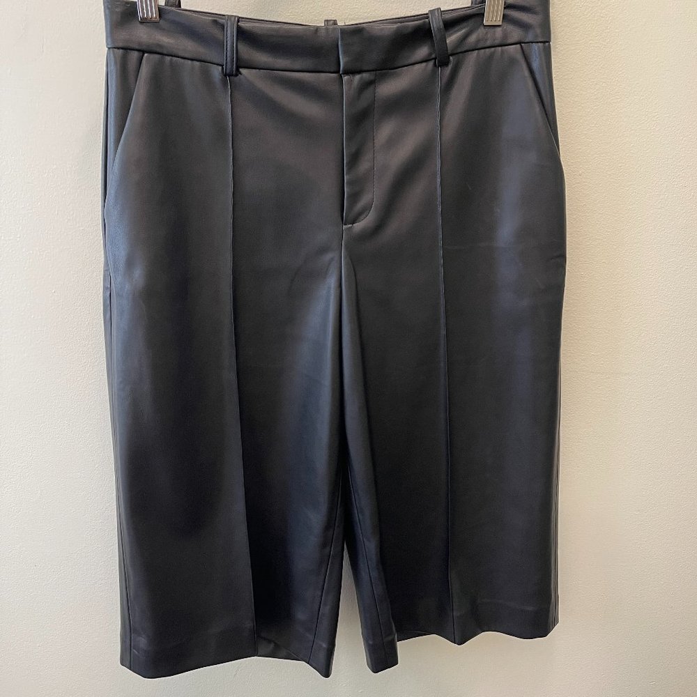 ZARA FAUX LEATHER CULOTTES